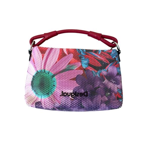 DESIGUAL  M. CHRISTIAN LACROIX SLING BAG Floral NWT - Picture 2 of 6